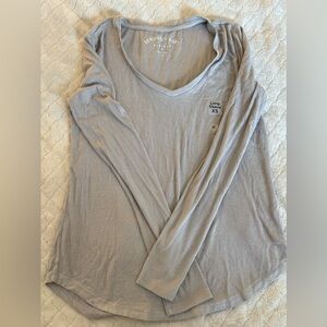 Long sleeve super soft tee; XS; Never worn; 97% Rayon, 3% Spandex; Never worn